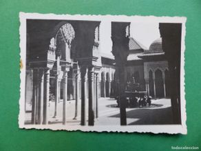 Fotografia antiga: GRANADA, ALHAMBRA - ANTIGUA FOTOGRAFIA, AÑO 1934